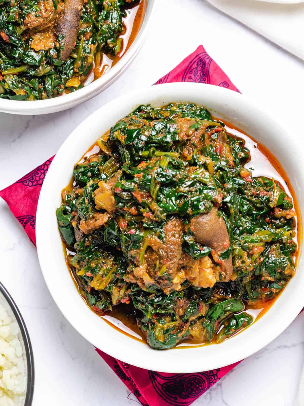 Efo Riro (Spinach Stew)